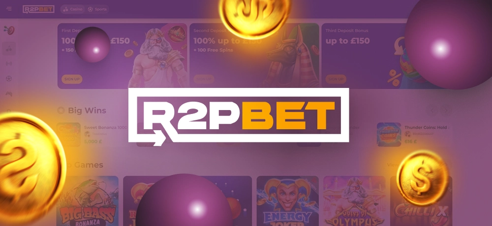 R2pBet casino for plinko game